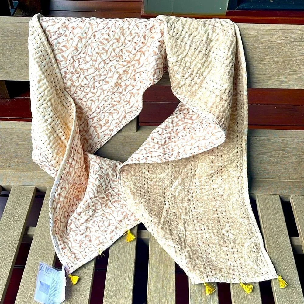 New🌟Heritage Kantha Table Runner